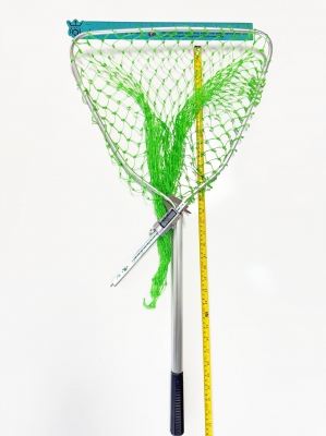 Wholesale price for 50 pieces of "70cm/1 knot, 55cm mesh depth, 45cm nylon line, net head."